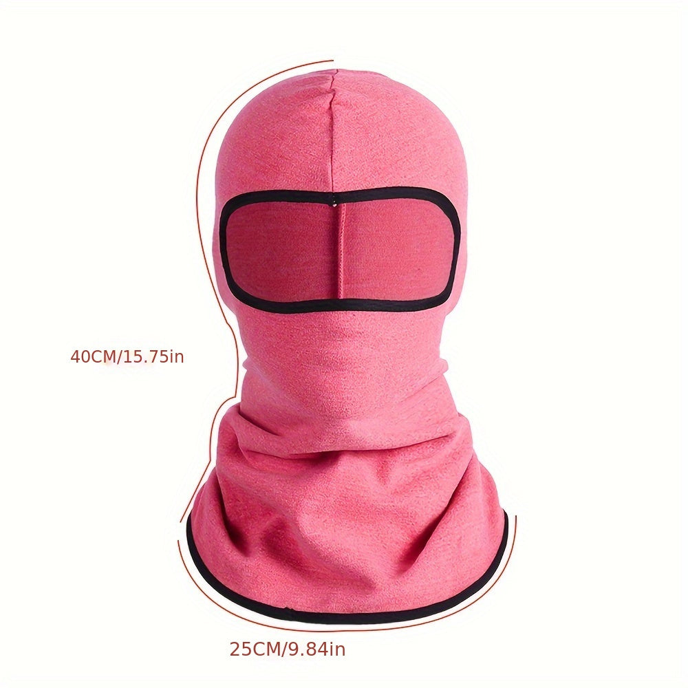 Winter Warm Balaclava Full Face Mask Neck Gaiter Windproof Mask
