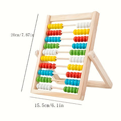 Wooden Abacus Counting Toy for Early Math Learning