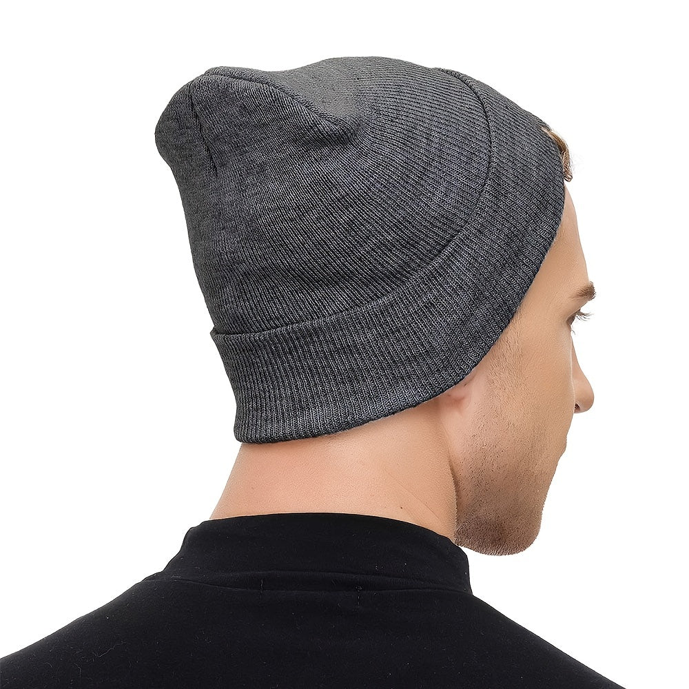 Soft Winter Beanie Hat for Men Women