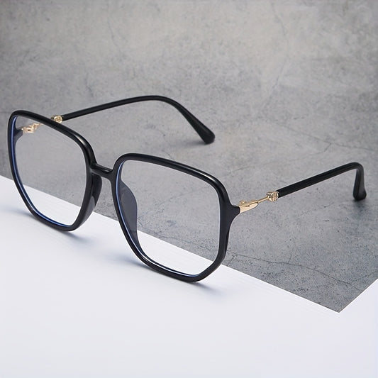 Large Square Clear Lens Glasses Retro Jelly Spectacles Frame Glasses