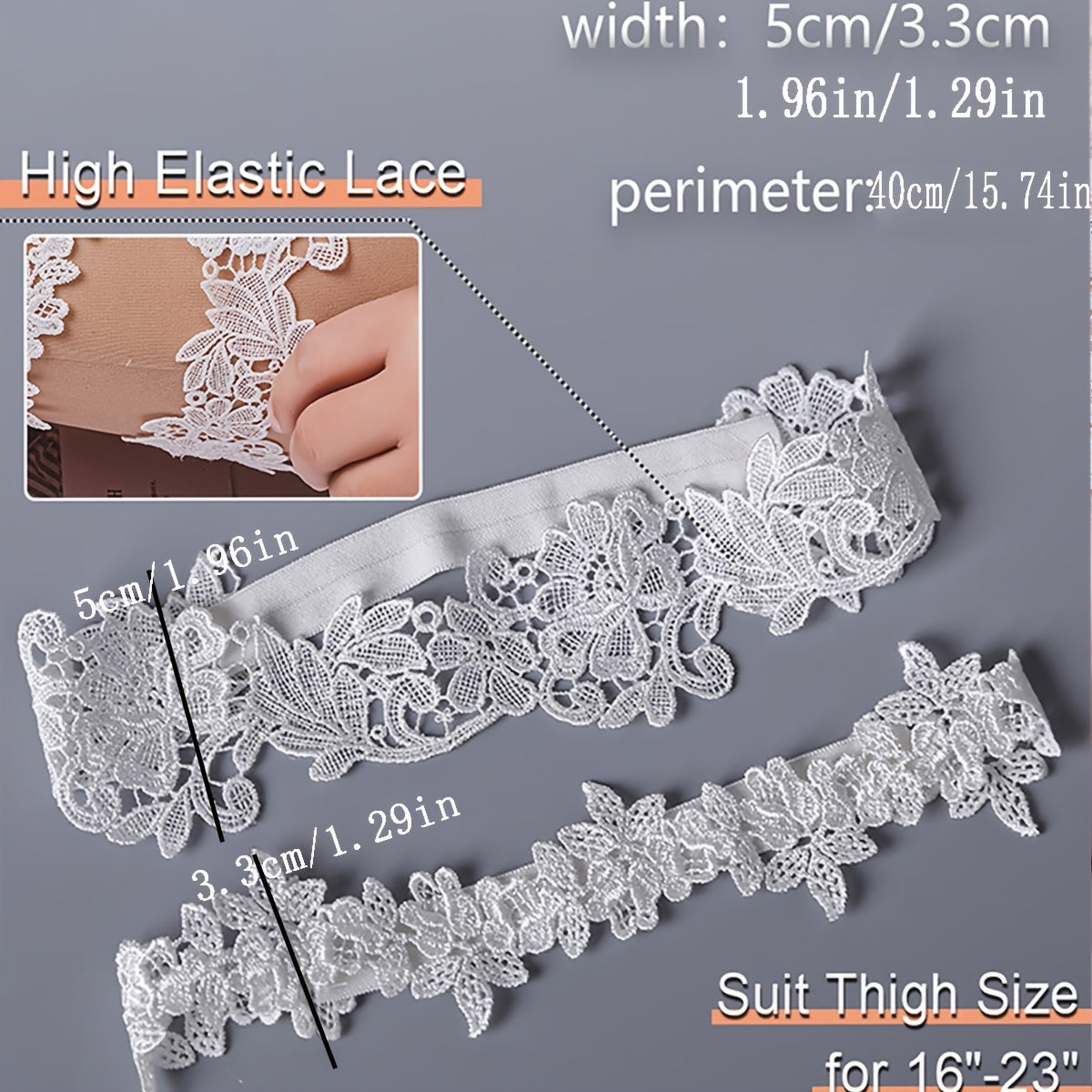 Bridal Sock Strap Wedding Leg Ring Leg Strap Wedding Accessories