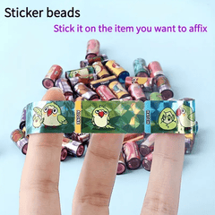 1000 Mini Stickers for DIY Bracelets &ndash; Birds Geometric Patterns
