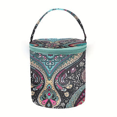 Large Capacity Knitting Bag Crochet Storage Tote Yarn Storage Bag