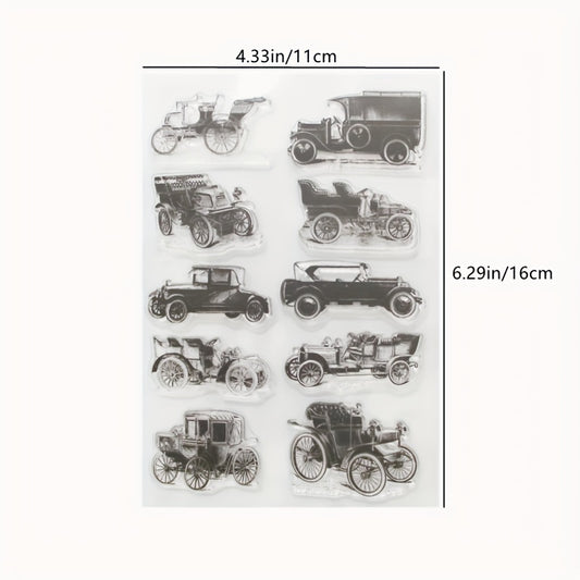 Car DIY Cartoon Stamp Decor