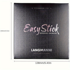 Easy Stick Eyeshadow Set Waterproof Shimmer Matte Bronzed Colors