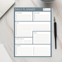 BUBU Daily Planner To Do List Notepad Undated Goals Planning Pad