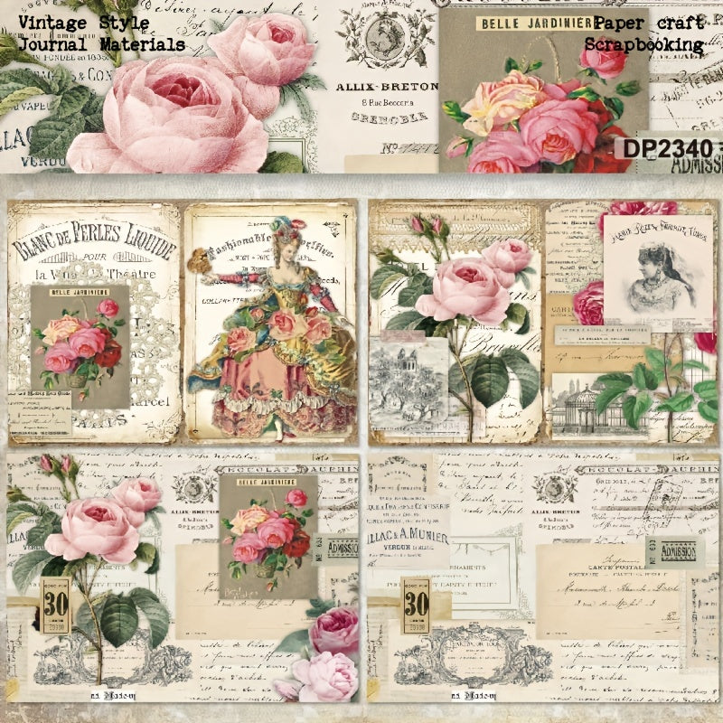 8pcs A5 DIY Photo Album Scrapbook Background Paper