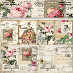 8pcs A5 DIY Photo Album Scrapbook Background Paper