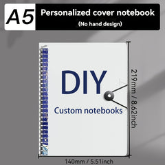 Custom Waterproof Notebook with Personalized Photo - Softcover
