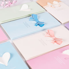 3D Hollow Baby Birth Greeting Card Mother Baby Thank You Card