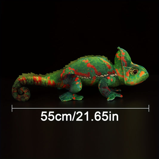 Chameleon Plush Toy Soft & Cuddly Stuffed Animal Fun Mood Change