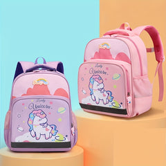 Kindergarten Primary School Cartoon Schoolbag Boys Girls Pony Crocodile Backpack