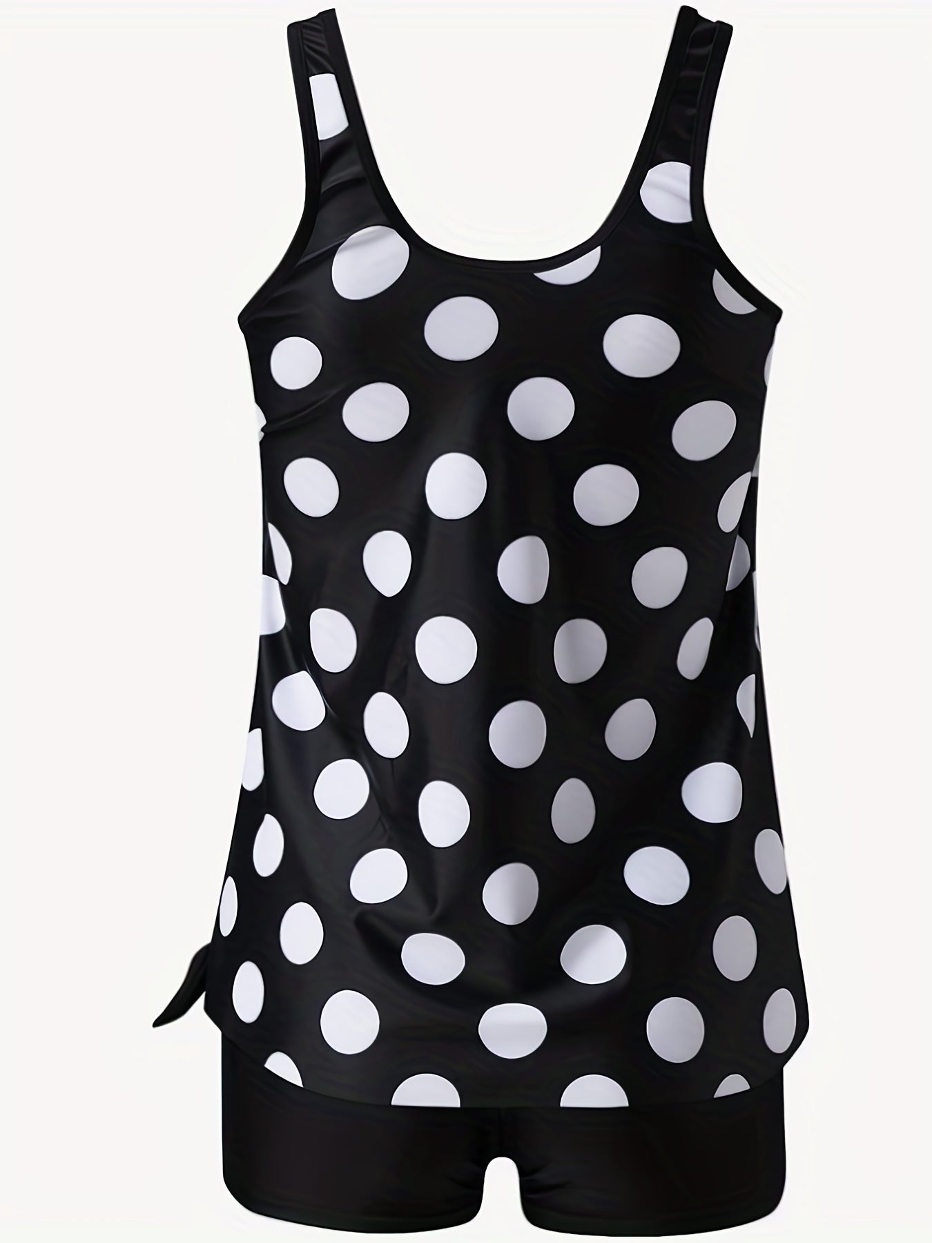  Tie Dye Tankini Set Women's Plus Two Piece Set