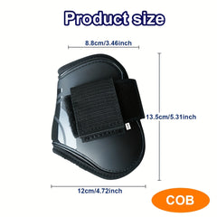 2 Pairs Durable Horse Leg and Hoof Protectors for Jumping