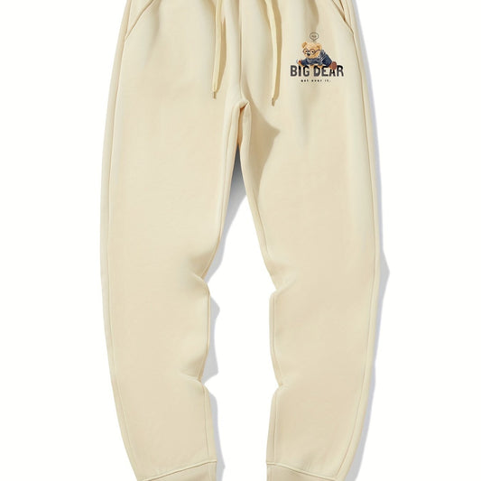 BIG BEAR Men's Drawstring Sweatpants Casual Jogger Pants