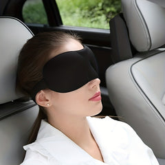 Contoured Cup Sleeping Mask & Blindfold Molded Night Sleep Eye Mask