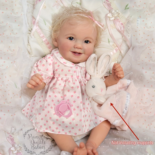 20 Inch Reborn Baby Dolls Realistic Soft Body Newborn Dolls Christmas Gift
