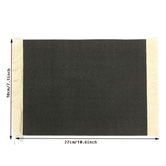 Rectangular Persian Mini Rug Woven Rug Mouse Pad Carpet Tassel Mat