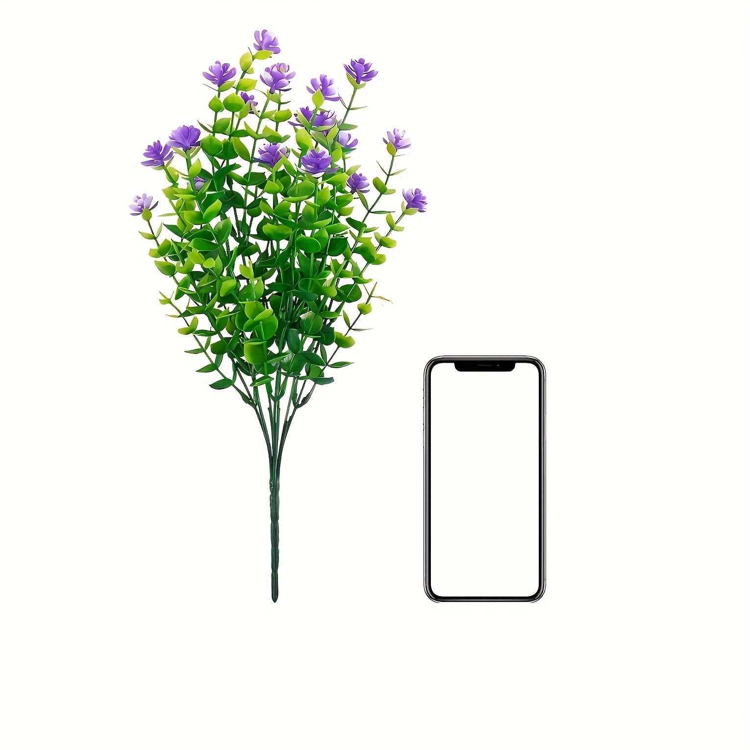 Artificial Flowers UV Resistant Plastic Flowers Home Decor