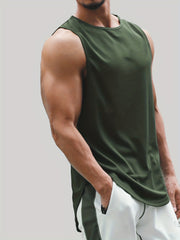 Men's Quick Drying Sports Tank Top for Running Training