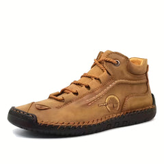 Men's Vintage Lace Up Boots Comfortable Ankle Chukka Boots