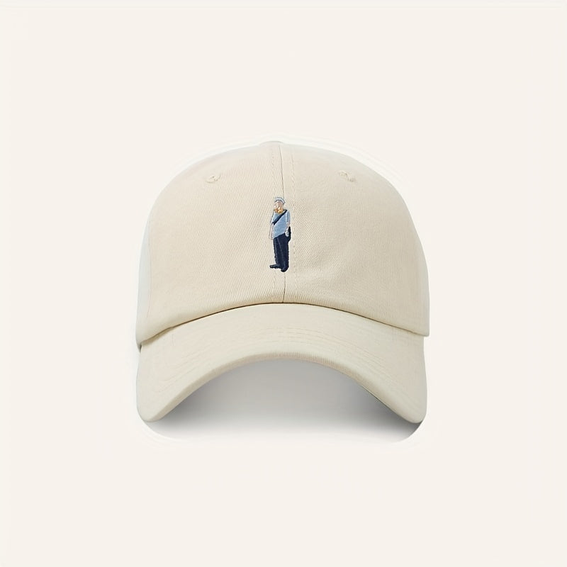 Cartoon Character Baseball Cap Embroidery Dad Hat for Women