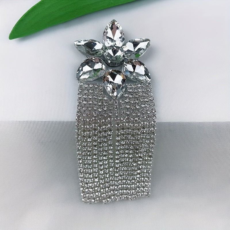Rhinestone Tassel DIY Shoe Accessory Wedding Dress Decoration