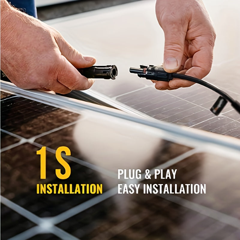Solar Y Branch Connectors Long Solar Panel Parallel Connectors