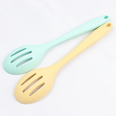 Silicone Skimmer Colander & Slotted Spoon Set for Parties & Catering