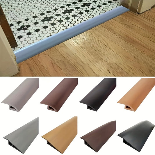 10mm PVC Self-adhesive Floor Mat Bar Strip 3FT Length - Home Decor