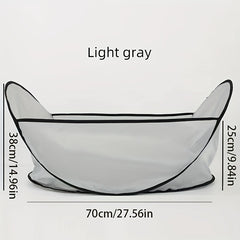 Pet Grooming Hair Cutting Bib for Dogs and Cats