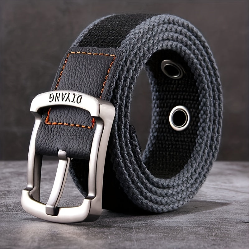Men's Canvas Quick Release Buckle Training Belt