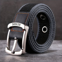 Men's Canvas Quick Release Buckle Training Belt