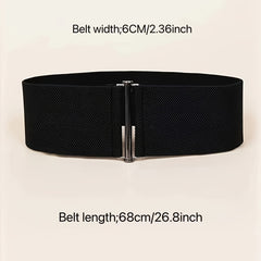 Women's Elastic Waist Belt Wide Corset Belt