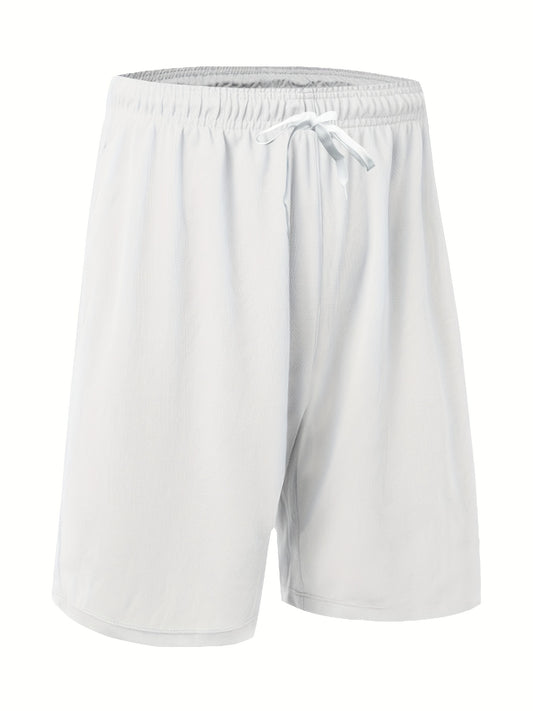 Men's Solid Sport Shorts Quick Dry Moisture Wicking