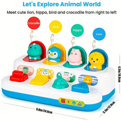 Pop Up Pals Animal Shaped Toy for Babies 18 Months