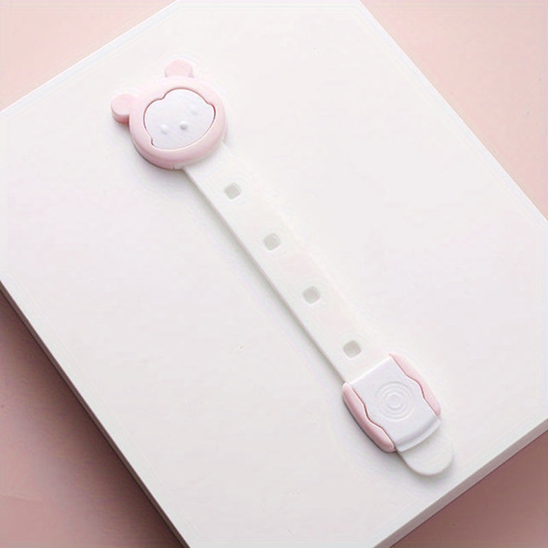 3pcs Adjustable Drawer Safety Locks for Kids & Fridge Protection