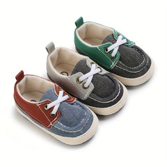 Baby Boy's Contrast Shoes Toddler Walking Shoes
