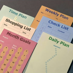 Spring Action Sticky Note Book Cream Special Paper Good Looking