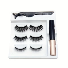 Magnetic Cat Eye Eyelashes Set - Reusable & Long Lasting