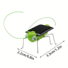 Funny Solar Powered Grasshopper Toy Puzzle for Kids