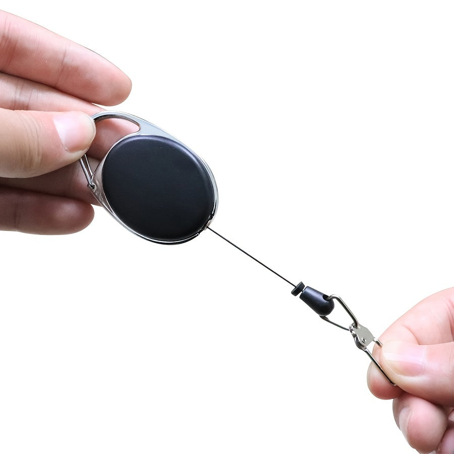 Retractable Key Anti-theft Anti-loss Elastic Key Chain Quick Release