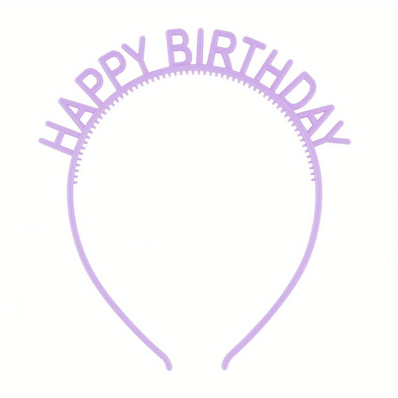 Birthday Tiara Crown Sweet Headband For Girls Women