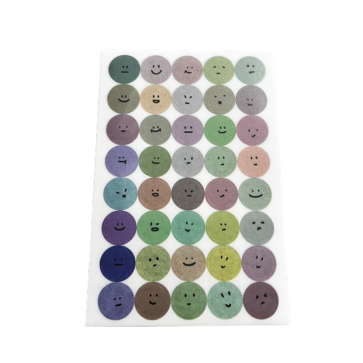 DIY Journal Note Decoration Lovely Round Face Stickers - 9.91-14.99 cm