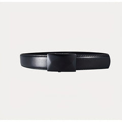 Men's Leather Belt Automatic Buckle Business Suit Waist Strap