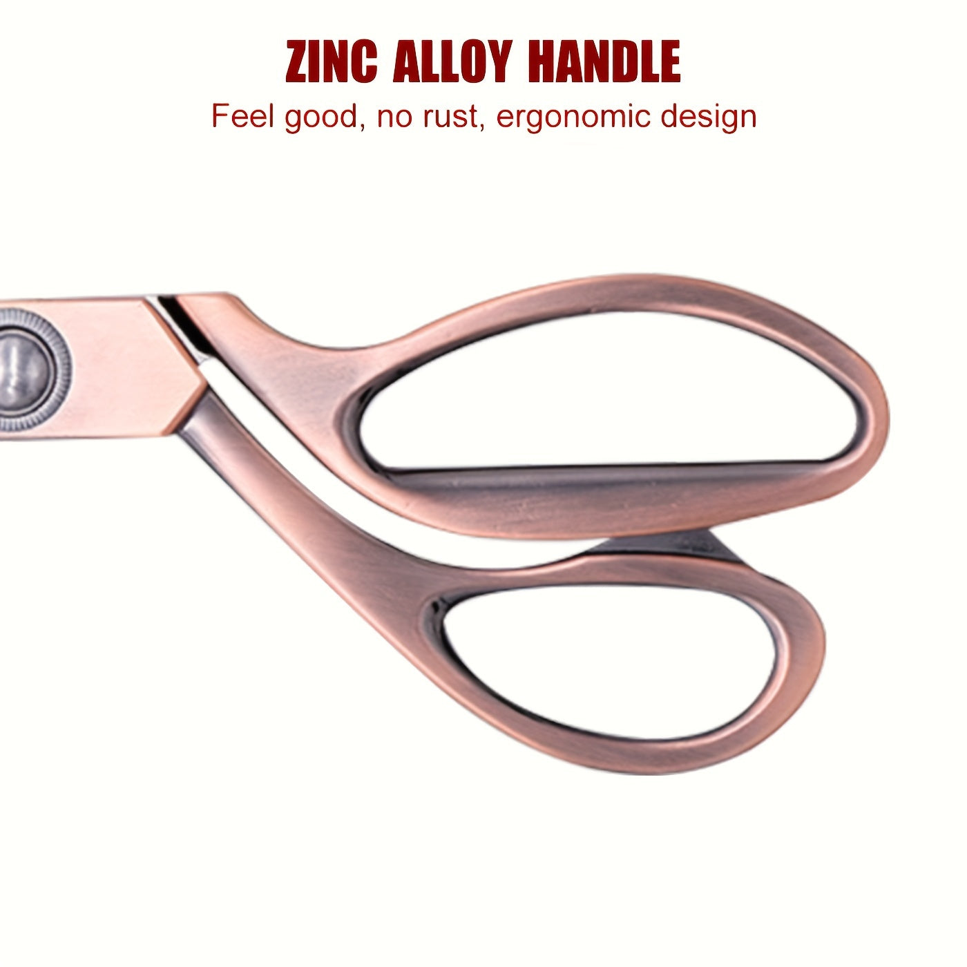 1pc Rose Scissors Stainless Steel For Office Sewing 23 Easter DIY Crafting