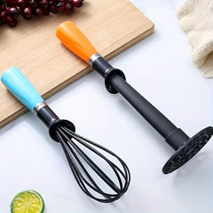 7pcs Kitchen Cooking Utensils Set Vertical Plastic Handle Nylon Kitchen Tools
