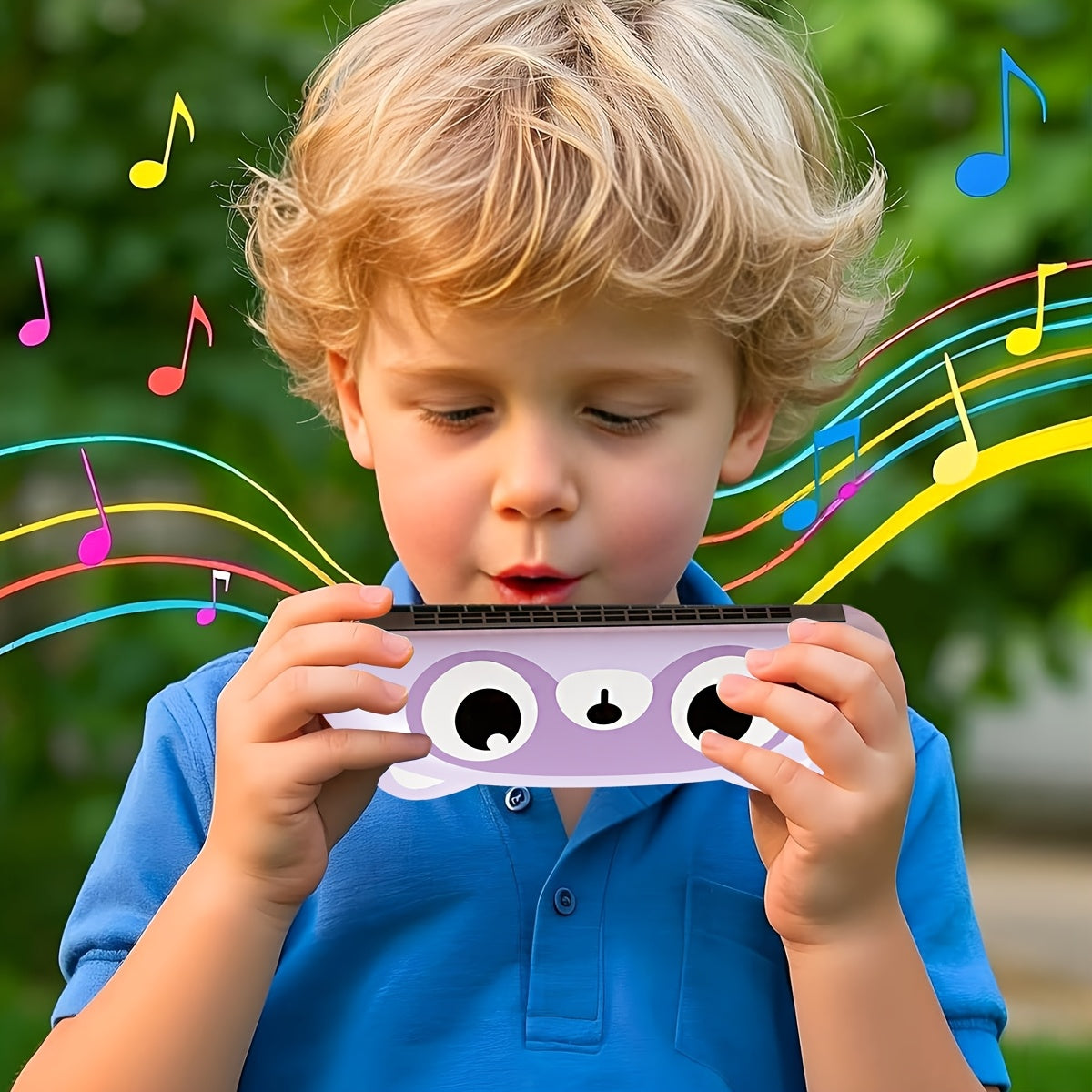 Animal Harmonica Toy for Toddlers - Musical Learning