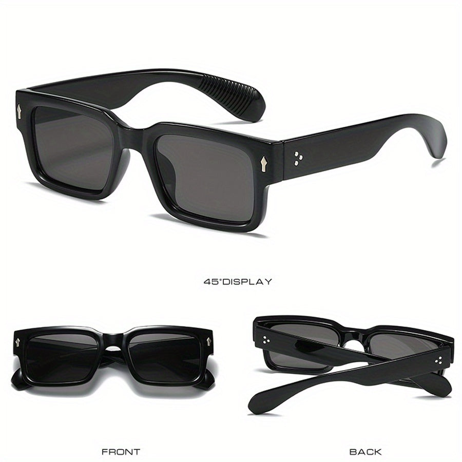 Square Frame Sunglasses UV400 Protection