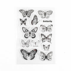Butterfly Silicone Transparent Stamp for Card Making